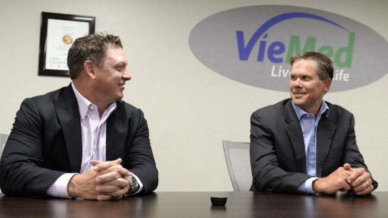 Viemed Healthcare Inc. - CEO, Casey Hoyt (Left).