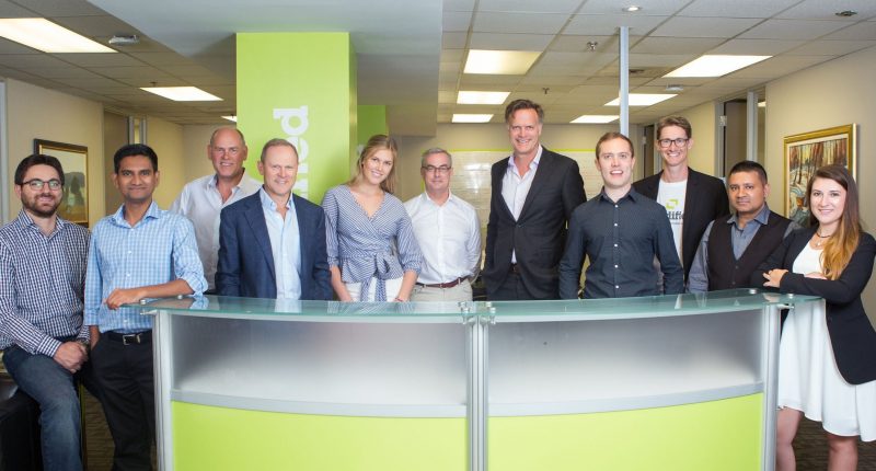 Lendified - CEO, Eoghan Bergin (4th from right).