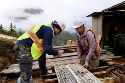 Brixton Metals - CEO, Gary Thompson (left).