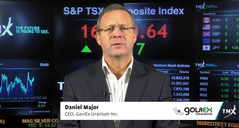 GoviEx Uranium - CEO, Daniel Major.