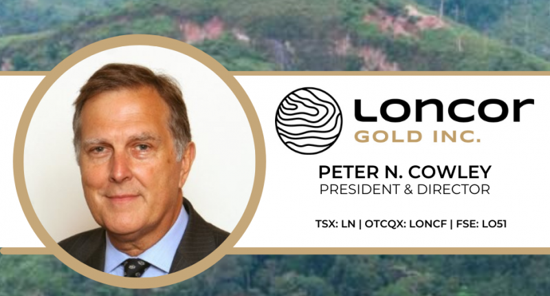 Loncor Gold - President, Peter Cowley.