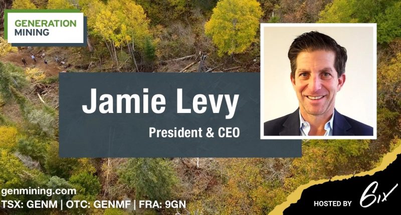 Generation Mining - CEO, Jamie Levy.