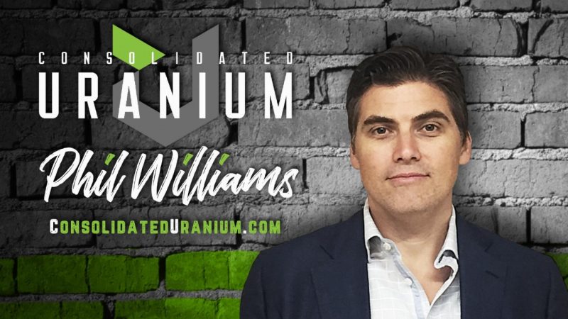 Consolidated Uranium Inc. - CEO and Chairman, Philip Williams.
