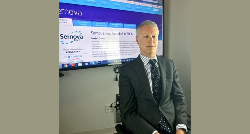 Sernova Corp. - President & CEO, Dr. Philip Toleikis.