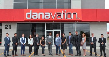 Danavation - President and CEO, John Ricci (eighth from left).