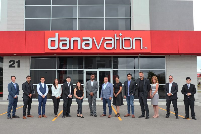 Danavation - President and CEO, John Ricci (eighth from left).