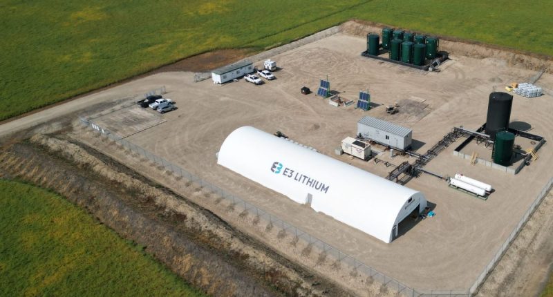 E3 Lithium - E3's lithium extraction pilot plant in Alberta.
