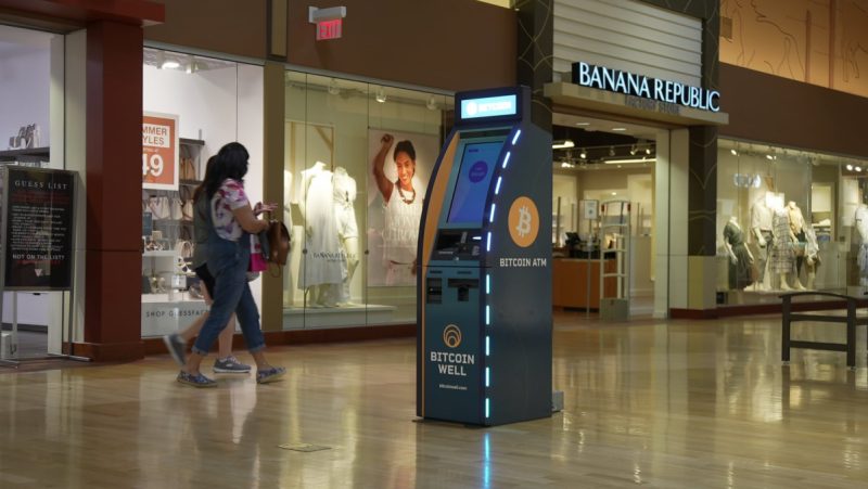 Bitcoin Well - Bitcoin Well's CrossIron Mills ATM location in Calgary.