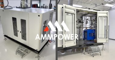 AmmPower The demonstration unit for AmmPower's Independent Ammonia Making Machine.