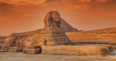 Egypt's famous The Sphinx monument