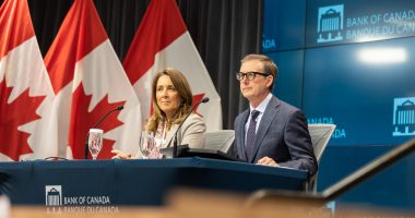 Bank of Canada - Governor Tiff Macklem and Senior Deputy Governor, Carolyn Rogers.