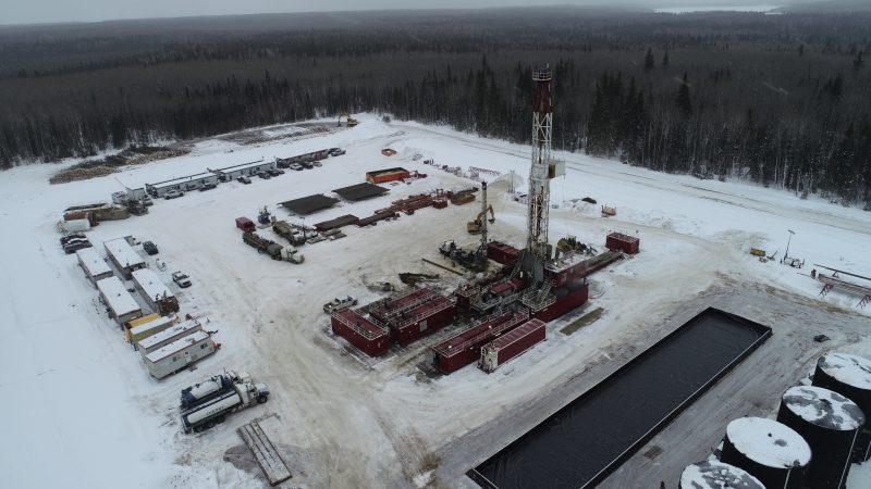 Baytex Energy - Shot from Q1 2022 drilling at the Peavine partnership in Alberta.
