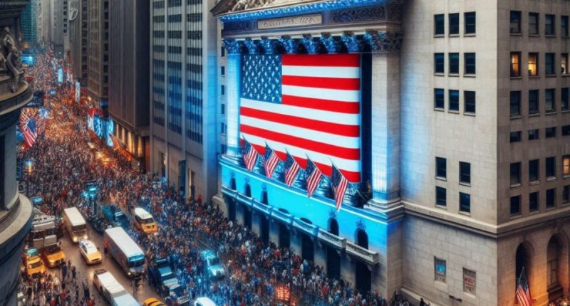 AI-generated image of Wall Street