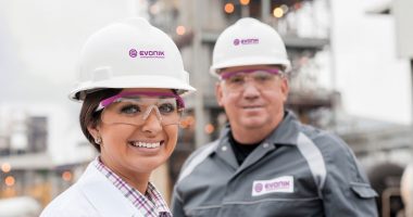 Evonik Corp. stock photo of workers