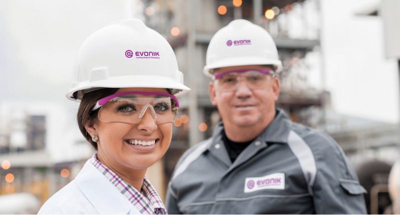 Evonik Corp. stock photo of workers