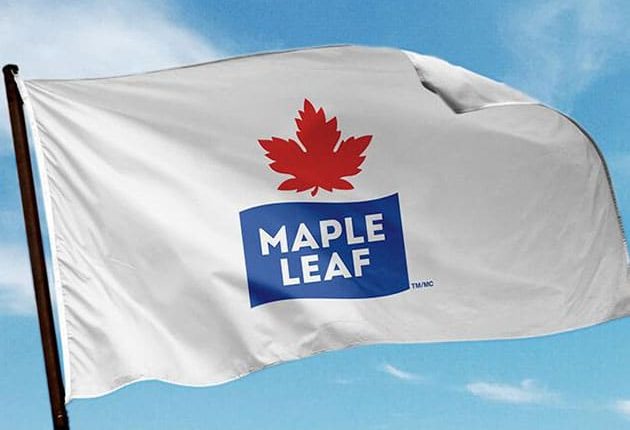 Maple Leaf Foods flag