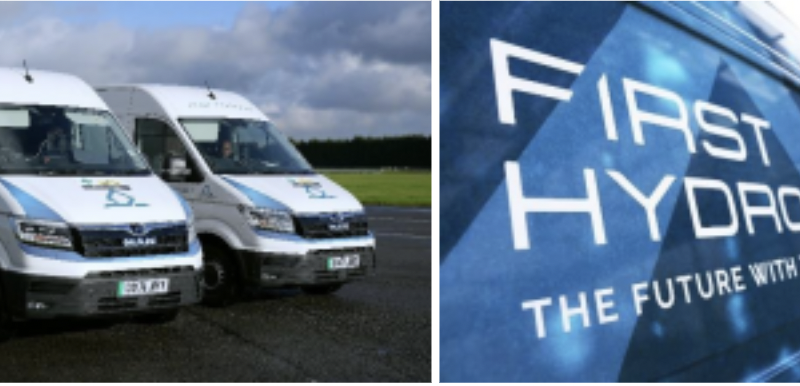 Hydrogen powered fuel cell light commercial vehicle