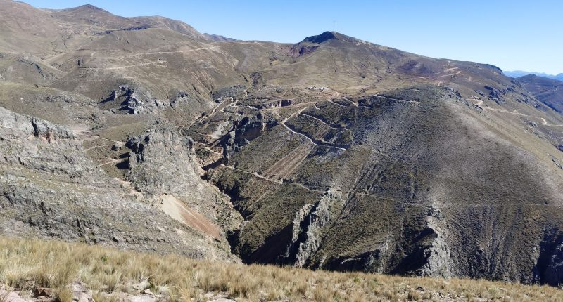 Scenic photo of mountains in New Pacific Metals' Silver Sand Project