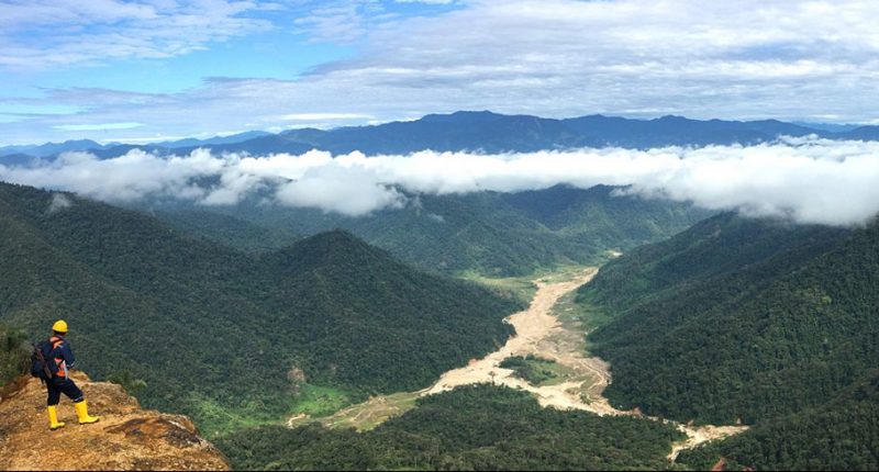 Adventus Mining team member in Ecuador.