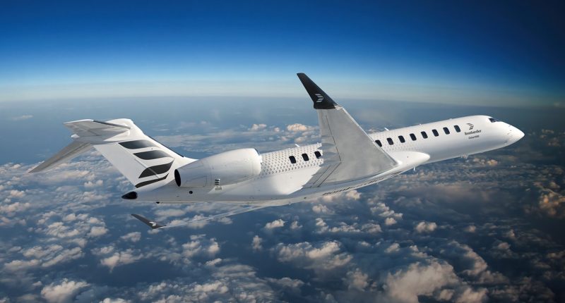 Bombardier's Global 8000 jet