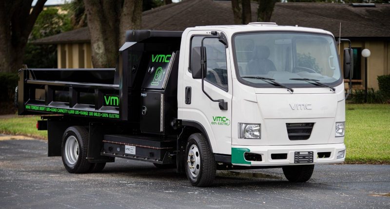 A Vicinity Motor EV truck.