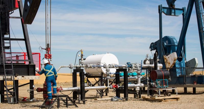 Tamarack Valley Energy's oil and gas operations in Alberta.