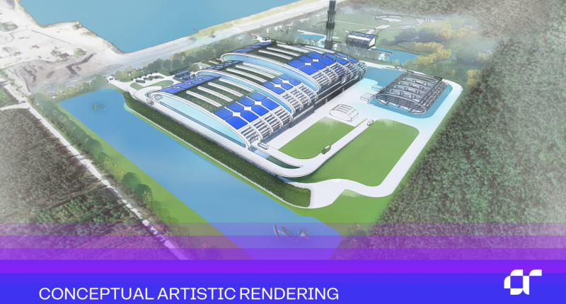 Artistic rendering of Miami-Dade waste-to-energy plant