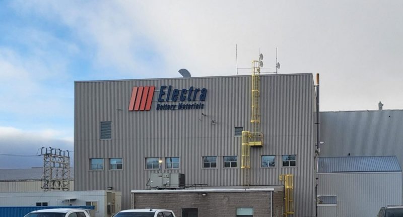 Electra Battery Materials plant.