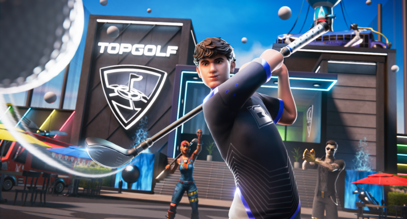 Topgolf Universe on Fortnite