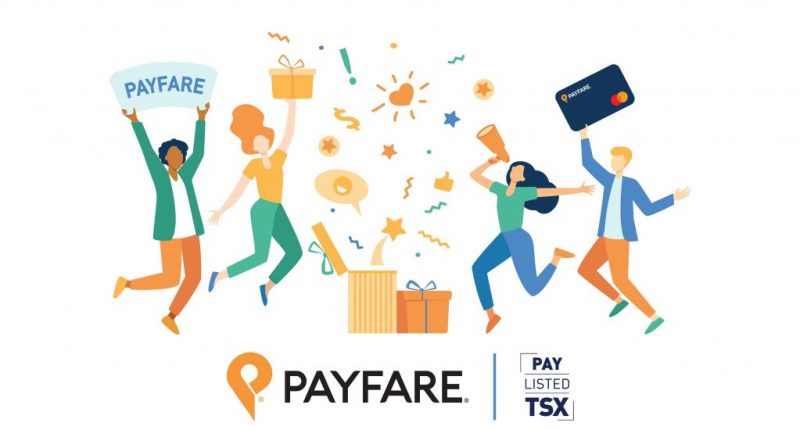 Payfare illustration on TSX listing