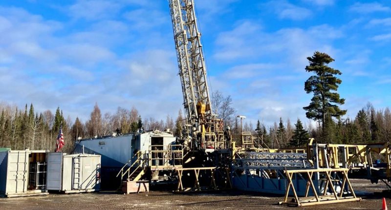 The Jetstream 1 well at Pulsar Helium's Topaz project in Minnesota