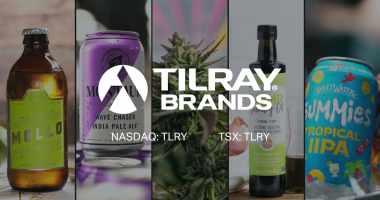 Tilray Brands products and logo