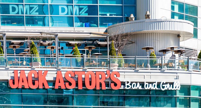 A Jack Astor's restaurant in Toronto, Ontario