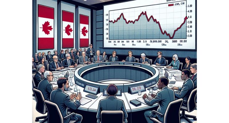 AI generated stock image of financial experts sitting around a circular table.