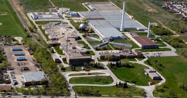 The Winnipeg North End Sewage Treatment Plant