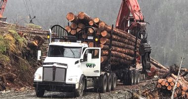 Western Forest Products Inc. logging truck.