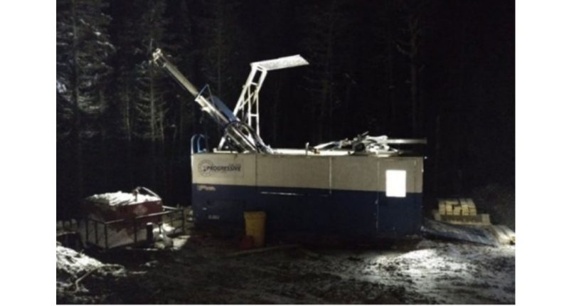 Lode Gold Resources inaugural drill at McIntyre Property.