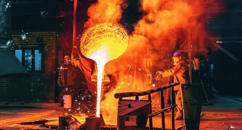 The steelmaking process