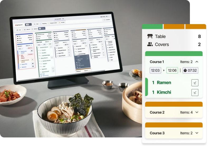 Kitchen Display System via Lightspeed Commerce