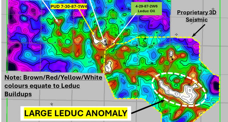 First Helium Worsley Proprietary 3D Seismic Leduc Interpretation