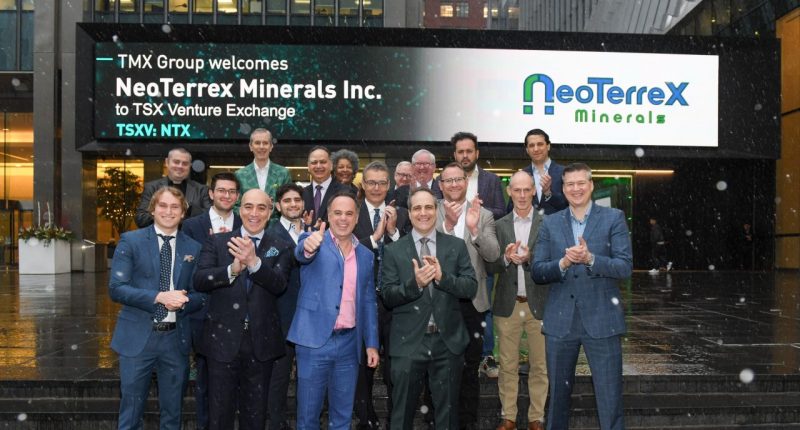 NeoTerrex Minerals management at the TSX