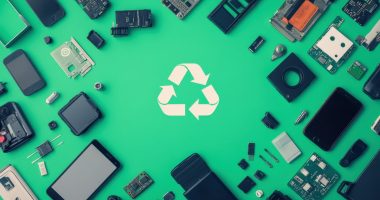 Electronic waste recycling