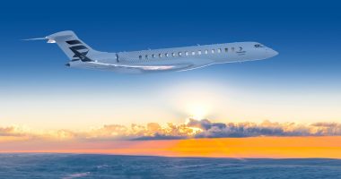 Bombardier's Global 8000 business jet