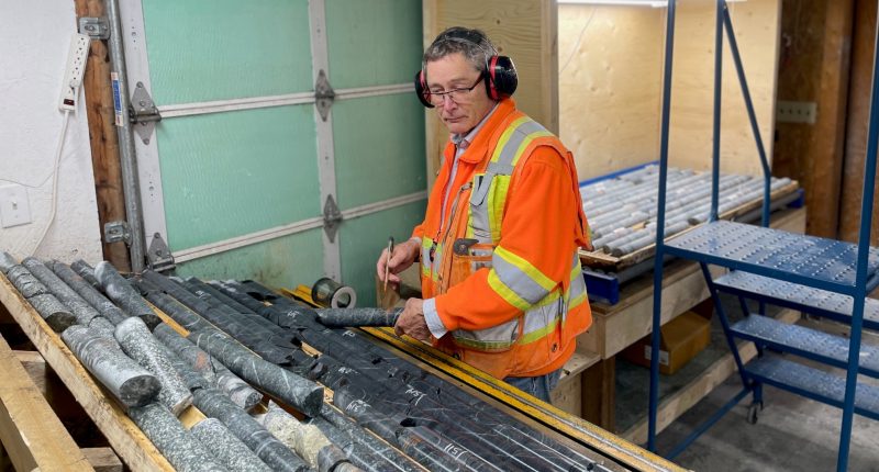 Luc Harnois, Laurion Mineral Exploration's senior geologist