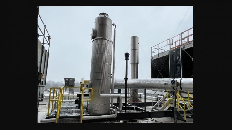 Thermal Energy International's FLU ACE system at a Canadian food and beverage plant