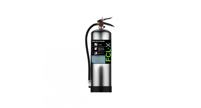 Full Circle Lithium's lithium fire extinguisher