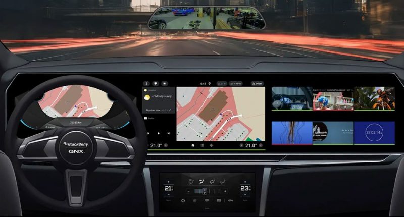 BlackBerry and QNX vehicle software