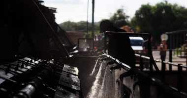 The Kombat copper, silver and lead mine in Namibia