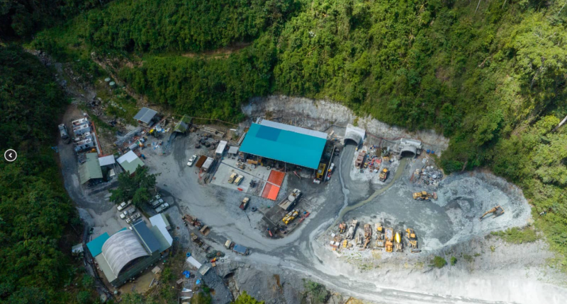 The Kainantu gold mine in Papua New Guinea